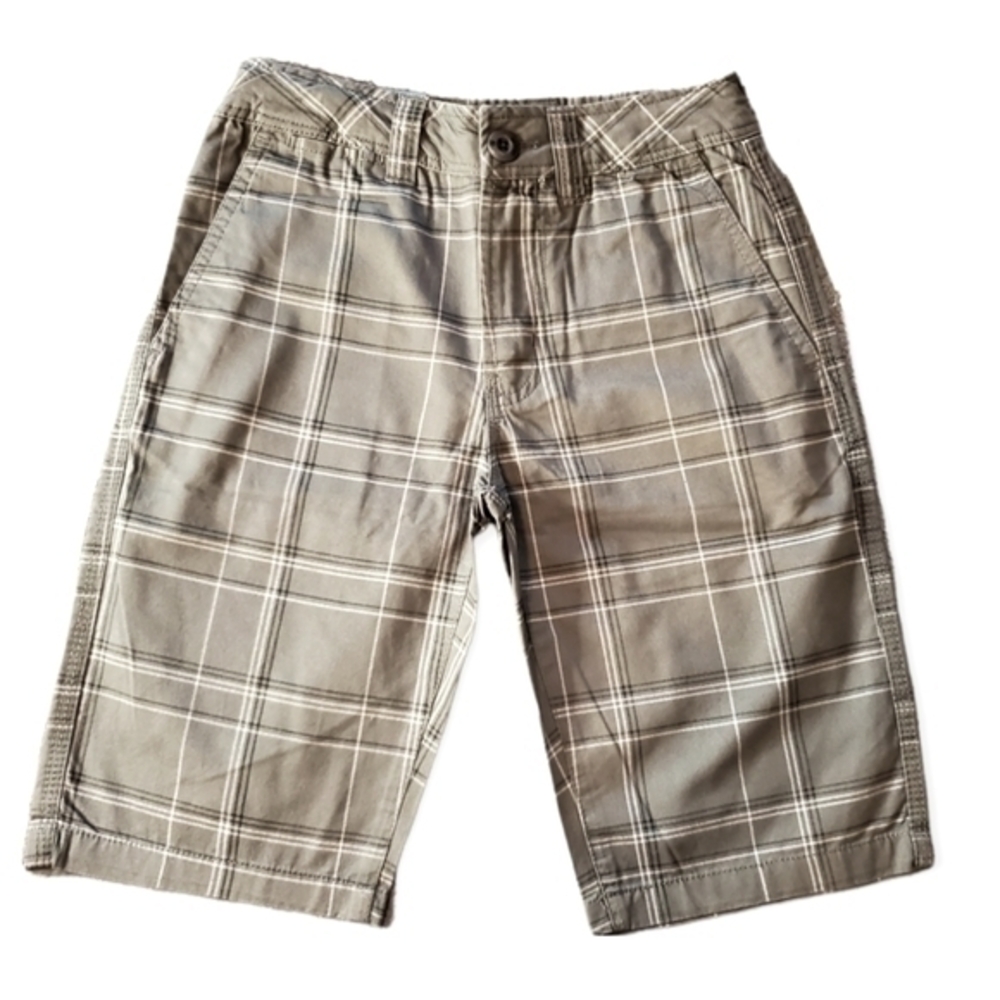 NWT Univibe Cotton Plaid Shorts